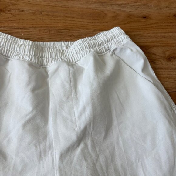 Lululemon Athletic Pace Breaker Lined Short 7” White Men’s Size S - Picture 3 of 9